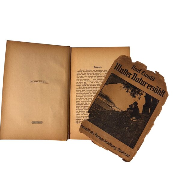"Mother Nature Tells" By Karl Ewald Hardcover Book German Mutter Natur Erzählt - Picture 2 of 16